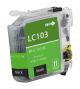 Compatible Brother LC103 (LC103BK) InkJet Cartridge, Black, 600 High Yield