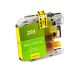 Compatible Brother LC203XL (LC203YXL) InkJet Cartridge, Yellow, 550 High Yield