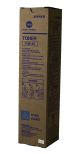 OEM Konica Minolta TN612C (A0VW435) Toner Cartridge, Cyan, 26.5K Yield