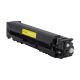 Compatible HP 202X (CF502X) Toner Cartridge, Yellow, 2.5K High Yield