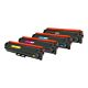 Compatible HP 410X (CF410X, CF411X, CF412X, CF413X) Color Set, Black, 6.5K High Yield, Color, 5K High Yield, 4 Cartridge Value Pack