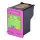 Remanufactured HP 61XL (CH564WN) InkJet Cartridge, Color, 450 High Yield